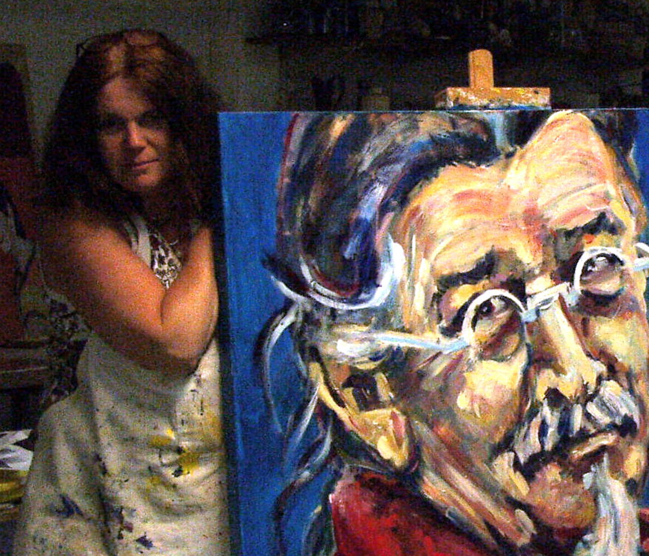 portretten over en weer makelaars in antwoord