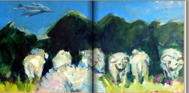 Mieke van Zundert tekende Schaap in Luister Nou