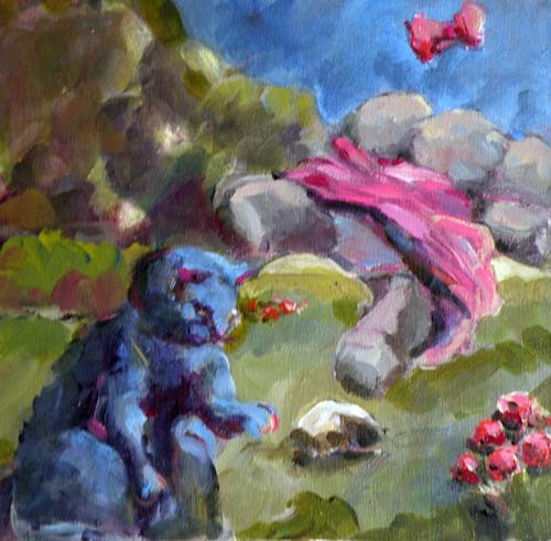 Fanta verliest haar strikje