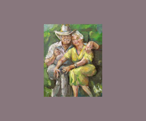 portret van een 50jarig huwelijk